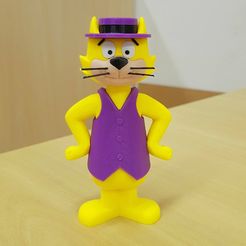 4efdd2f969559e8b1c92e99f32ded48e_display_large.jpg Бесплатный STL файл Top Cat - multi-color・Модель 3D-принтера для скачивания