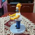 117159019_167952311645485_3899765887013273524_n.jpg STL file Phone Holder - Homer Simpson・3D printer design to download