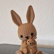 Osterhase-1.jpg Happy Mother’s Day Cute Bunny STL | Adorable Knitted Style 3D Print Mode
