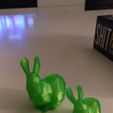 Lapin Poly Stanford Bunny bas