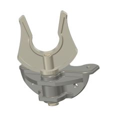 Edge-Mount-Oarlock-Sockets-em03-v5-000.jpg STL file Edge Mount Oarlock Sockets for 1/2 inch with oar paddle holder d33mm em-03a 3d print cnc・3D printer model to download