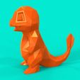 charmande88.113.jpg LOW-POLY CHARMANDER A NEW VERSION