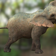 0_00051.png DOWNLOAD Elephant 3d model animated for blender-fbx-unity-maya-unreal-c4d-3ds max - 3D printing Elephant - Mammuthus - ELEPHANT