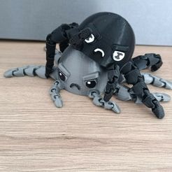 IMG_20220225_130035_980.jpg Archivo STL ¡MEGA CUTE ANGRY OCTOPUS - Flexible - con 8 tentáculos flexibles!・Plan de impresora 3D para descargar