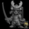 BPR_Render17.jpg Goblin Samurai with Swords (Pre Supported)