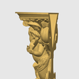 corbel05-3.png Декоративный 3D кронштейн 05 - современный дизайн для 3D-печати