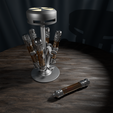 Resident-evil-requiem-elpis-virus-dr-gideon-prop-stl-file-free-download-1.png Elpis Virus/Antiviral Capsule with Lab Stand 1:1 replica from Residual Evil Requiem replica. Leon and Grace ARK game setting.