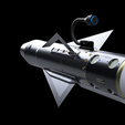 AIM9X-Sidewinder-Missile-4-sq.png AIM-9X Sidewinder Air To Air Missile -Fully 3D Printable +110 Parts