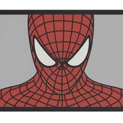 1.png STL file SpiderMan mural 4 Colors・3D printing design to download