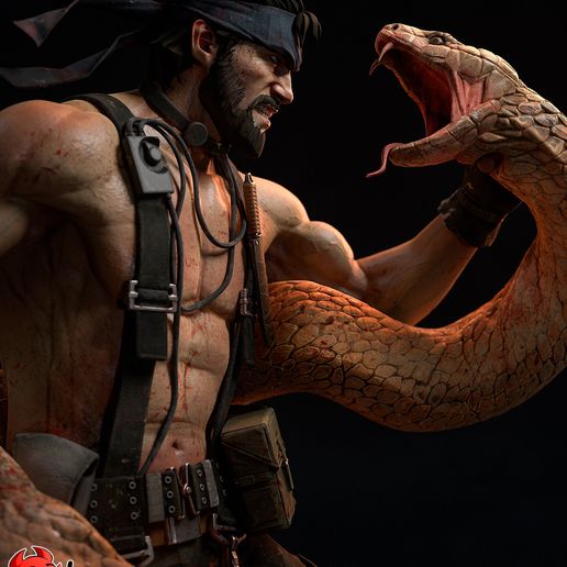 🐍 Big Boss・ STL File for 3D printing・Cults