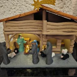 Christmas Nativity Scene - COMMERCIAL USE
