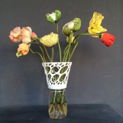 2015-03-08_17.44.51_1.jpg Fichier STL Vase à visser sur des bocaux de confiture・Objet imprimable en 3D à télécharger