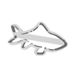 model.png cookie cutter Vector illustration icon. Marine tropical design. Black silhouette of sea fish stock illustration Abstract, Animal, Animal Fin, Animal Wildlife, Aquarium