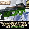 UNW-P90-PE-ETHA-1-MAG-mount-green.jpg UNW P90 styled Bullpup lower FOR THE PLANET ECLIPSE ETHA 2