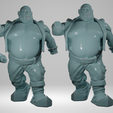 3-ogre-jacket-torso.png Archivo 3D Mercenario Ogro - Kit Multiusos・Objeto imprimible en 3D para descargar