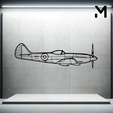 s-2t.png Wall Silhouette: Airplane Set