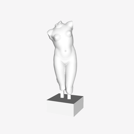 Fragement of The Esquiline Venus at the Louvre, Paris