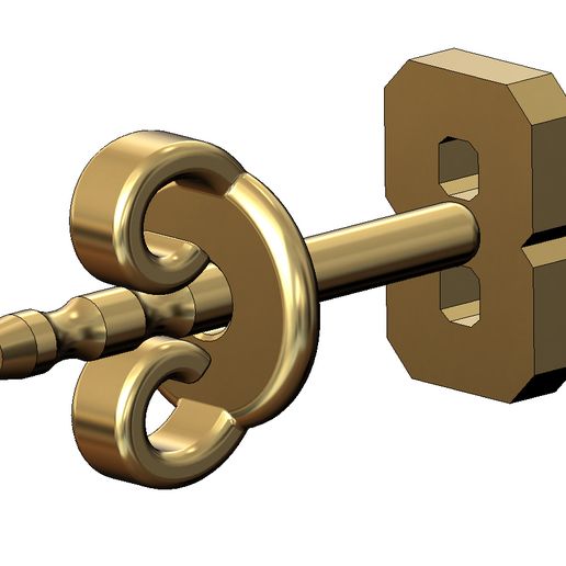 8-number-varsity-Stud-earring-03.jpg 8 восемь номер varsity шрифт серьга-шпилька 3D печать модель 3D печать модель