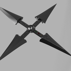 Yuffie-Shuriken-remake-v1.png Archivo 3D Final Fantasy 7 Remake - Yuffie - Modelo 3D・Diseño imprimible en 3D para descargar
