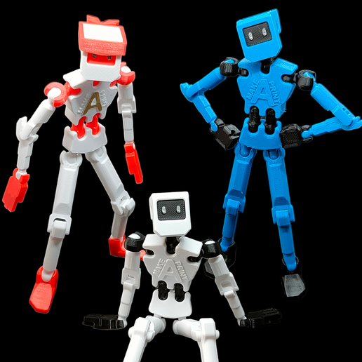 🦸 Easy to Print - Action Figure (fully articulated PLA)・Free STL File ...