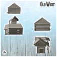 3.jpg Set of three wooden western buildings (25) - USA America ACW American Civil War History Historical