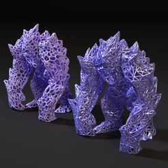 10000.jpg 3D file Ice Elemental・3D printing template to download