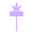 Señalador.stl Etiqueta de maleza