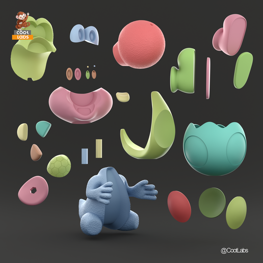 Контейнер Yoshi Palomera - Дом и быт - PLA - изделие 3D-печати - фото 10