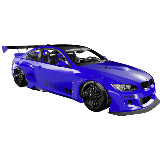 ラジコン・ラジドリ・BMW M3 PANDEM 🚀 2017 PANDEM BMW M3 (E92) Rocket Bunny GT(HIGH QUALITY