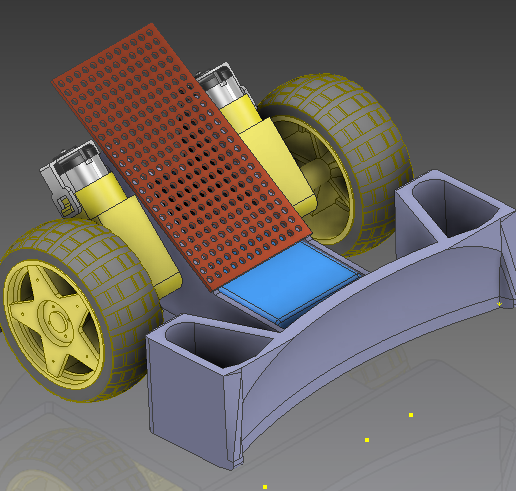 Chasis para robot soccer
