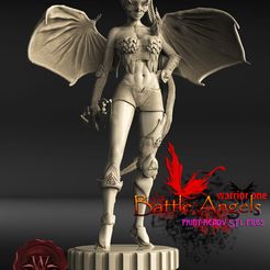 untitled.756.jpg Download file Battle Angel warrior one • 3D printer template, walades