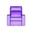 09c80347e30743957ffde8b3542ed215.stl 带杯架的现代躺椅 - 3D 模型