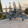 WhatsApp Image 2020-04-24 at 18.26.43 (10).jpeg STL file HIND MI24 RUSSIAN HELICOPTER - SCALE MODEL 1:48・3D print design to download