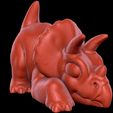 Torosaurus.jpg Archivo STL Torosaurus (Easy print no support)・Plan de impresora 3D para descargar