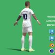 f4.jpg 3D Rigged James Maddison Tottenham Hotspur 2024