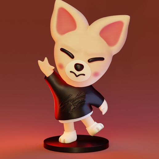 🦊 SKZOO STRAY KIDS FOXI-NY SKZ KPOP FIGURITA・Archivo STL para