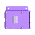 BOTTOM-SIDEMOUNT-VENTED.stl Caixa Raspberry Pi