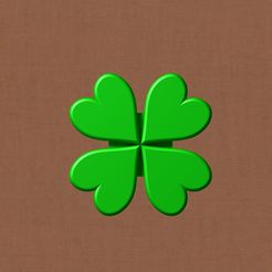 dessus.jpg STL file Pines Brooch Shamrock St Patrick・3D printable model to download