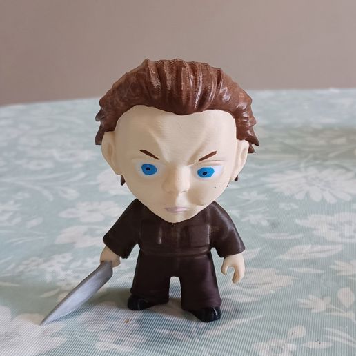 Halloween Michael Myers Ver 4 Figure 3D model