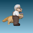 3.png Carl Fredricksen and dug from up and carl's date