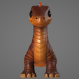 dino-titan.png Titanosaurus Baby - Animated STL 🦕 🌿
