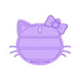 Hello Kitty Shelf.obj Hello Kitty Shelf 3d Print Model