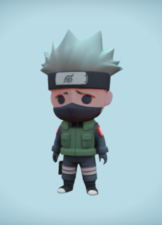 chibi-ninja.png chibi ninja kakashi