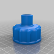 CanisterCap19mm.png Huenersdorff Canister Cap with Tube Fitting