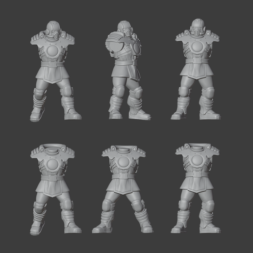 Lawdog Enforcers - Torsos