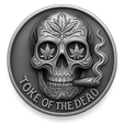 TOKE-OF-THE-DEAD.png TOKE OF THE DEAD COIN TOKEN WALL ART