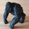 Ape00.png APE OF WALL STREET - SYMBOLS OF WALL STREET - LOW POLY ANIMALS - MARKET IS BANANAS - INVESTOR SYMBOLS