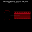 New-Project-2021-09-26T230501.067.png Bed hump for tubbed mini truck - for custom diecast / RC / Model kit Minitruck / custom car