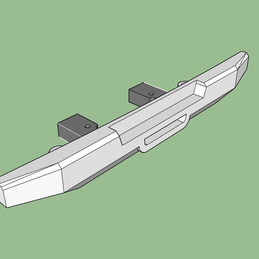rear bumpers JK or JL 3D model