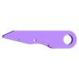 Mini_no.4_scalpel_handle.stl No.4 Fitment Scalpel Blade Mini Handle